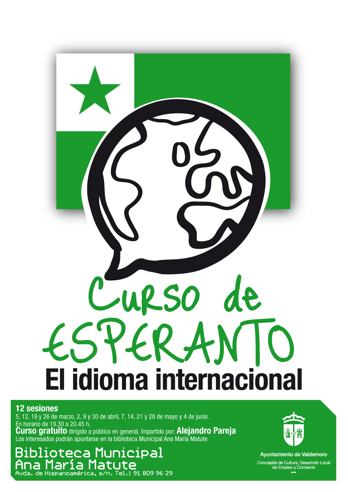 Curso de esperanto en Valdemoro